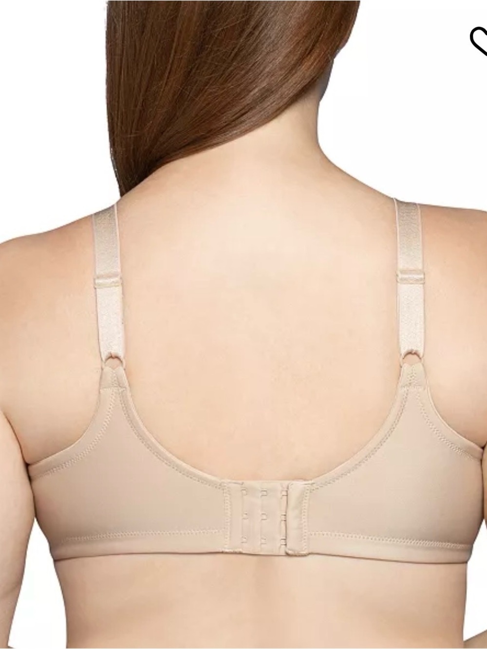 Vanity Fair Women's Full Figure Beauty Back Smoother Wireless Bra 36C - Picture 4 of 5